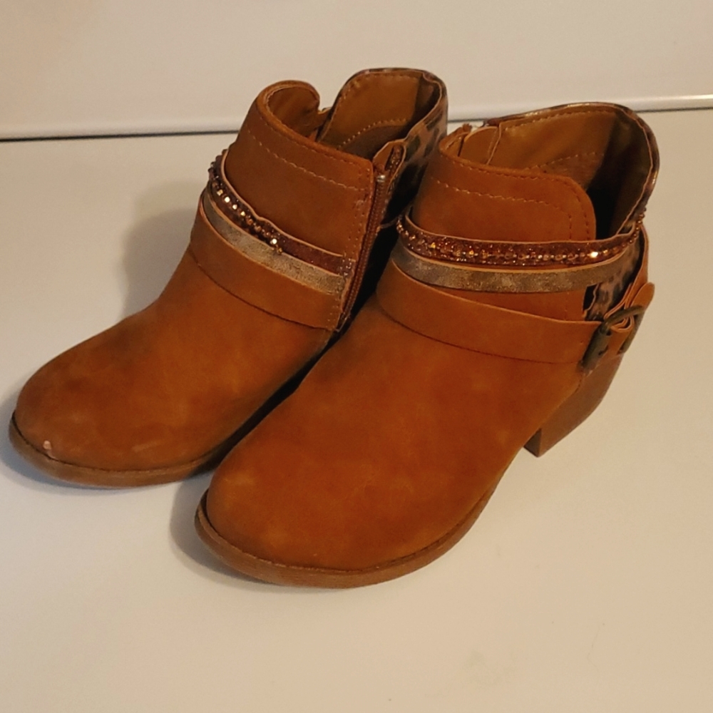 Jelly pop girls ankle boots